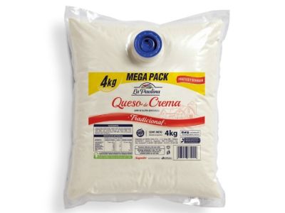 QUESO LA PAULINA CREMA POUCH 4 kg