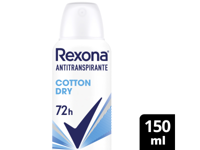 ANTITRANSPIRANTE FEMENINO REXONA COTTON 150 GR