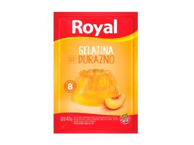 GELATINA ROYAL DURAZNO 25 GR