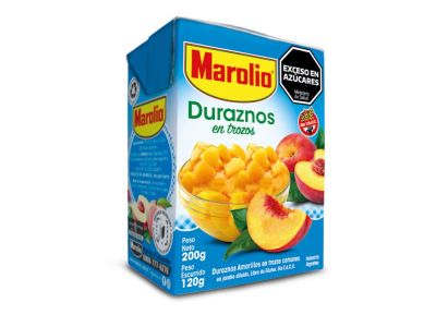 DURAZNO MAROLIO TROZO TETRA RECART 200 GR