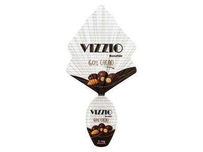 HUEVO DE PASCUA VIZZIO CACAO 60% 110 GR