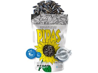 SEMILLAS GIRASOL PIPAS SKINNY 160 GR