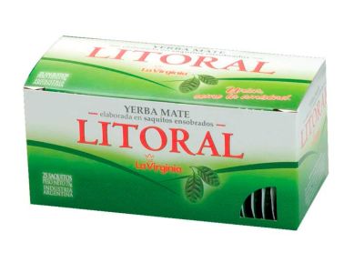 MATE COCIDO LITORAL SIN ENSOBRAR 25 UN