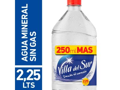 AGUA VILLA DEL SUR 2,25 LT