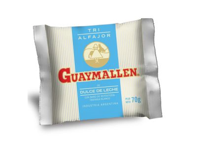 ALFAJOR GUAYMALLEN TRI DULCE DE LECHE 24 UN