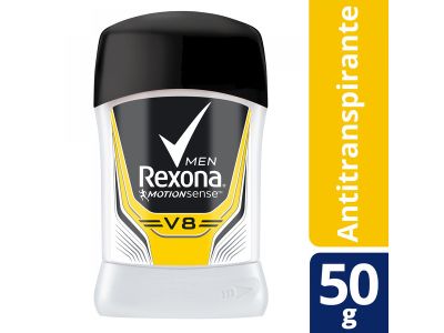 ANTITRANSPIRANTE MASCULINO REXONA BARRA V8 50 GR