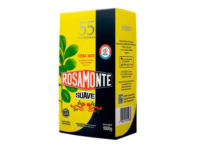 YERBA ROSAMONTE SUAVE 1 KG