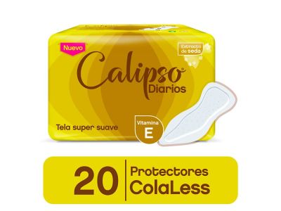 PROTECTORES FEMENINOS CALIPSO COLA LESS CON ALAS 20 UN