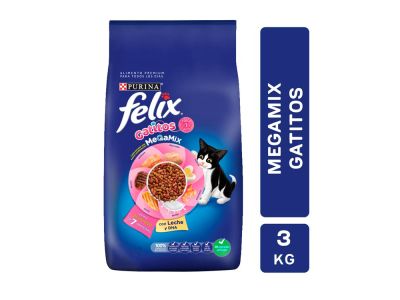 ALIMENTO PARA GATOS FELIX GATITO 3 KG