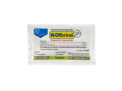 INSECTICIDA K-OTHRINA SACHET 15 CC