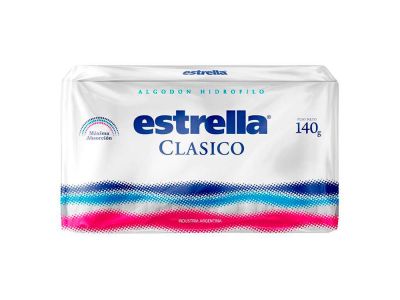 ALGODON ESTRELLA CLASICO 140 GR