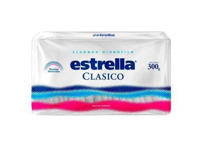 ALGODON ESTRELLA CLASICO 300 GR