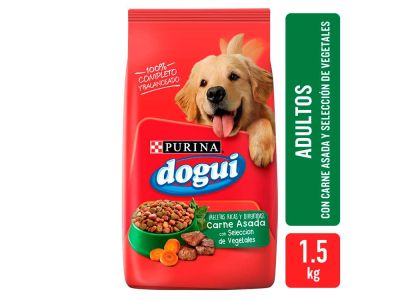 ALIMENTO PARA PERROS DOGUI CARNE Y VEGETALES 1,5 GR