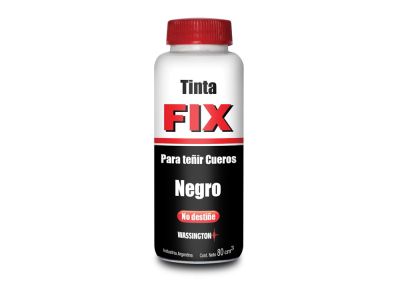 TINTA FIX PARA CUERO NEGRO 80 GR