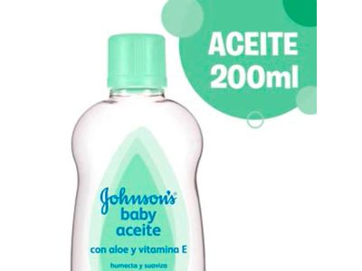 ACEITE JOHNSON'S ALOE 200 CC