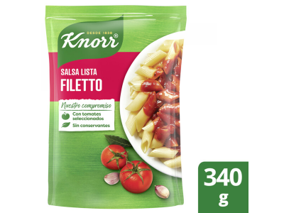 SALSA KNORR FILETO 340 GR