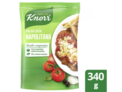 SALSA KNORR NAPOLITANA 340 GR