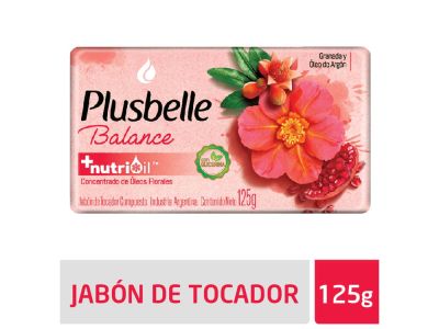 JABON DE TOCADOR PLUSBELLE BALANCE 120 GR