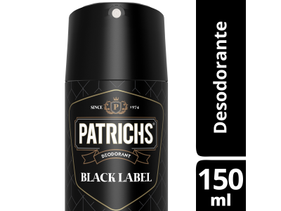 DESODORANTE MASCULINO PATRICHS NOIR 97 GR