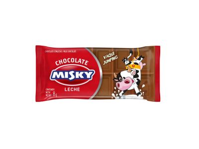 CHOCOLATE MISKY LECHE 20X8 GR