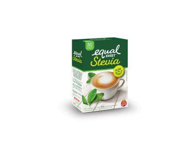 EDULCORANTE EQUALSWEET STEVIA 50 SOBRES