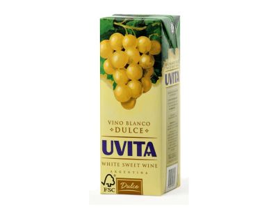 VINO UVITA BLANCO DULCE 1 LT