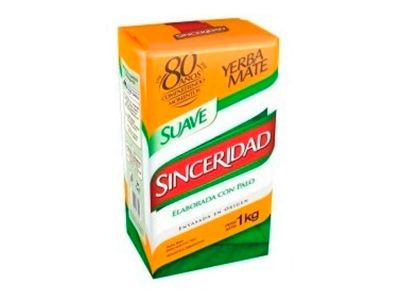 YERBA SINCERIDAD SUAVE 1 KG