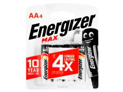 PILAS ENERGIZER CHICA AA E91 4 UN