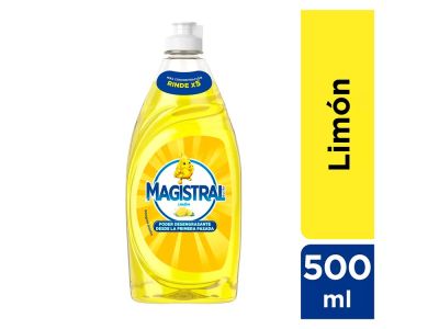 DETERGENTE MAGISTRAL LIMON 500 ML