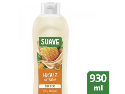 SHAMPOO SUAVE MIEL Y ALMENDRA 930 ML