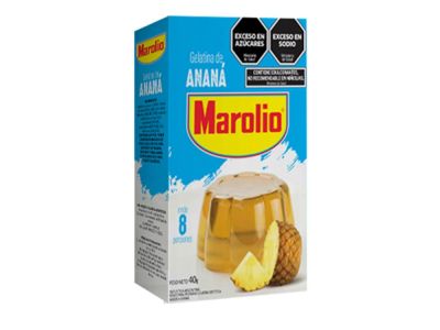 GELATINA MAROLIO ANANA 50 GR