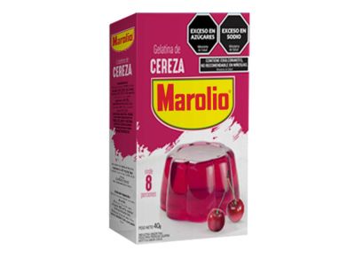 GELATINA MAROLIO CEREZA 50 GR