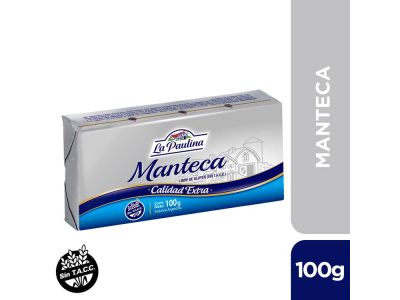 MANTECA LA PAULINA 100 GR