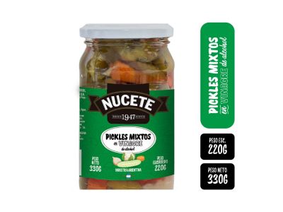 PICKLES NUCETE 220 gr