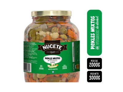 PICKLES NUCETE 2 kg