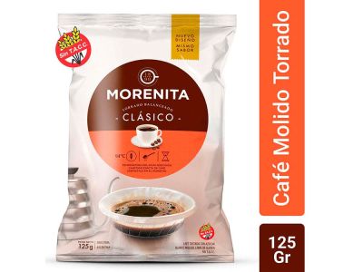 CAFE LA MORENITA MOLIDO CLASICO 125 GR