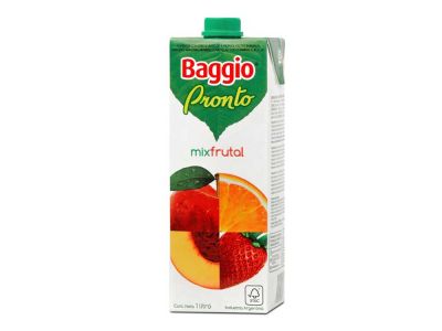 JUGO BAGGIO MIX FRUTAL 1 LT