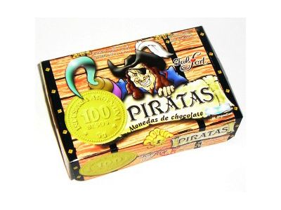 CHOCOLATE FELFORT MONEDA PIRATA 5 gr