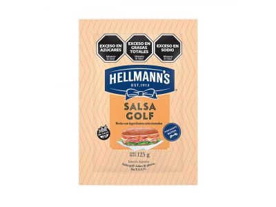 SALSA GOLF HELLMANN'S 125 GR