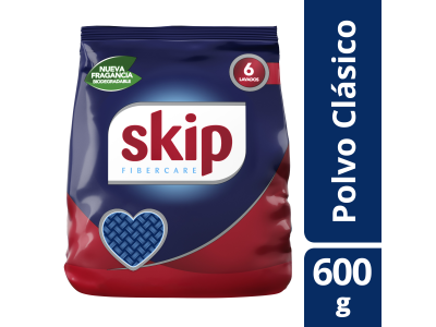 JABON EN POLVO SKIP BOLSA 600 GR