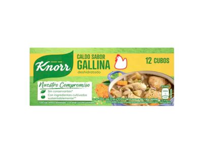 CALDO KNORR GALLINA 12 UN