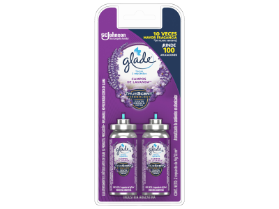 REPUESTO GLADE TOQUE TWIN PACK LAVANDA 9 GR