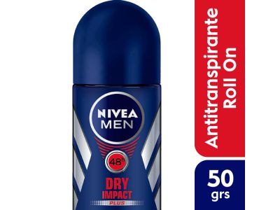 ANTITRANSPIRANTE MASCULINO NIVEA ROLL ON FOR MEN DRY 50 ML