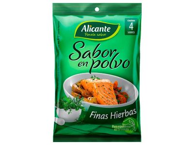 SABORIZADO ALICANTE FINAS HIERBAS 12x7,5 GR