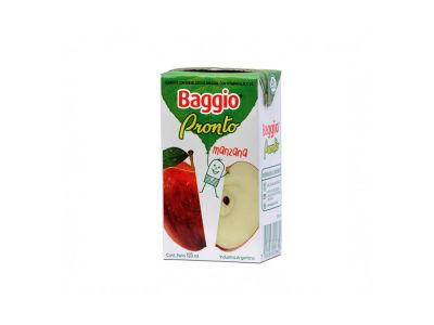 JUGO BAGGIO JUNIOR MANZANA ROJA 125 CC