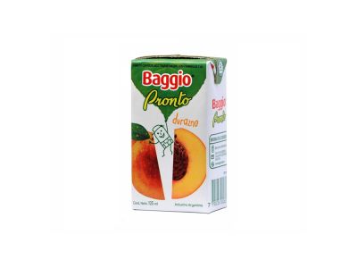 JUGO BAGGIO JUNIOR DURAZNO 125 CC