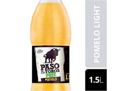 GASEOSA PASO DE LOS TOROS POMELO LIGHT 1,5 LT