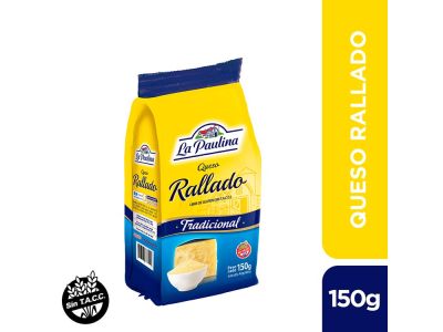 QUESO LA PAULINA RALLADO 150 GR