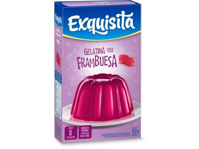 GELATINA EXQUISITA FRAMBUESA 50 GR