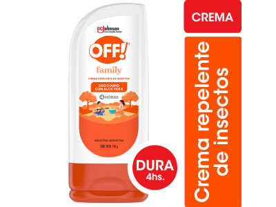 REPELENTE OFF FAMILY CREMA 196 GR